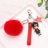 2019 Naruto Keychain Sasuke/itachi/Kakashi  Acrylic Key Chain Pendant Anime Accessories Cartoon Key Ring