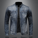 Collar Denim Jacket