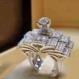 Zirconia Bridal Wedding Ring
