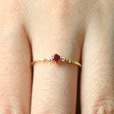 Zirconia Bridal Wedding Ring