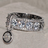 Zirconia Bridal Wedding Ring