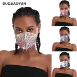 Decoration Rhinestone Mask