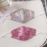 Shining Sequined Masks