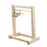 Doll Wooden Clothes Rack
