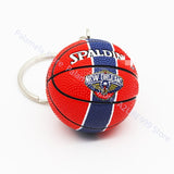 FREE SHIPPING New Fashion Sports Keychain Car Keyring Basketball Pendant For Favorite Sportsman's Gift