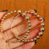 Pearl Hoop Earrings