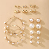 Pearl Hoop Earrings