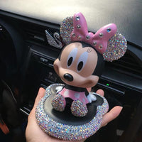 Diamond Mickey Minnie Car Ornament