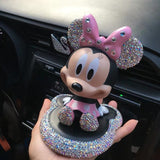 Diamond Mickey Minnie Car Ornament