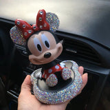 Diamond Mickey Minnie Car Ornament