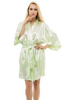 Designer Satin Night Robe.