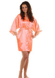 Designer Satin Night Robe.