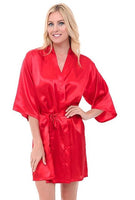 Designer Satin Night Robe.