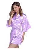 Designer Satin Night Robe.