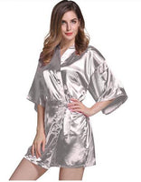 Designer Satin Night Robe.