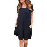 Ladies Pullover Short Sleeve Dress