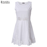 Women's Solid Sexy Lace Dress