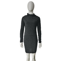 Office Dress Package Hip Slim Mini Pencil Business Women Winter Dress Solid Color Sheath Clothing Vestido Festa