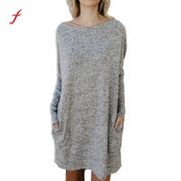 Autumn Winter Cotton Dress
