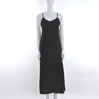 Women's Summer Sleeveless Solid Dress