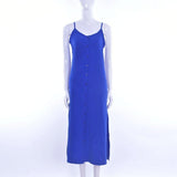 Women's Summer Sleeveless Solid Dress