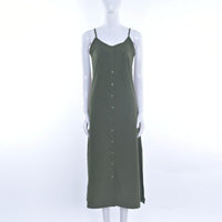 Women's Summer Sleeveless Solid Dress