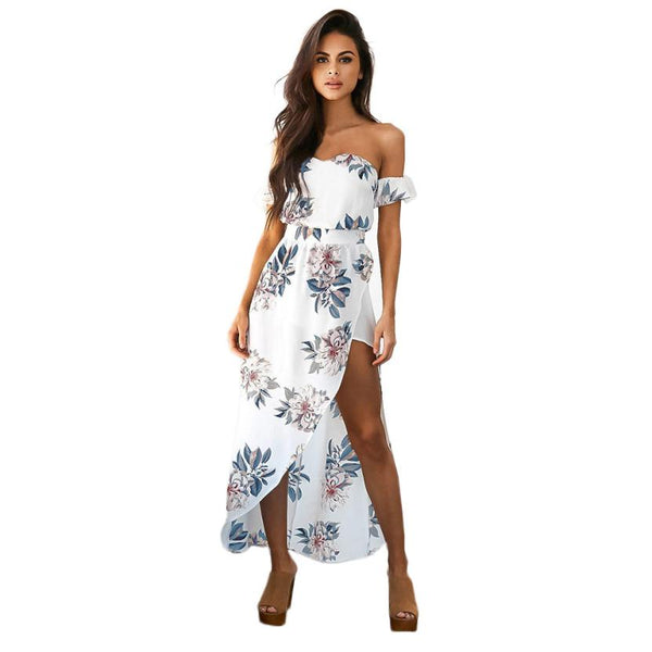 Women Vintage Long Maxi Evening Dress